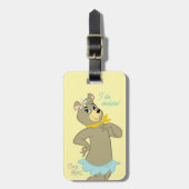 Cindy Bear Playful Pose Gepäckanhänger (Vorderseite vertikal)