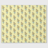 Cindy Bear Playful Pose Geschenkpapier (Flach)