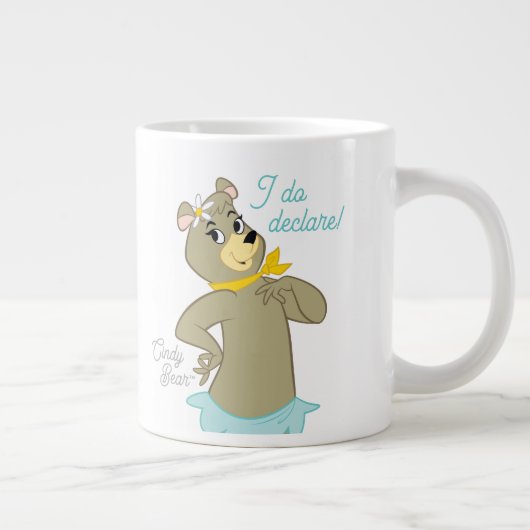 Cindy Bear Playful Pose Jumbo-Tasse (Rechts)