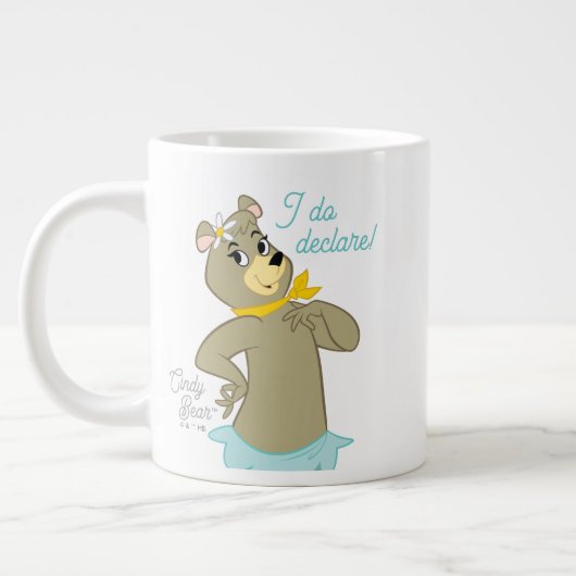 Cindy Bear Playful Pose Jumbo-Tasse (Links)