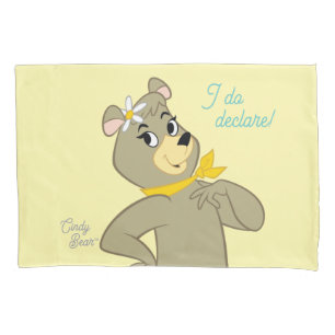 Cindy Bear Playful Pose Kissenbezug
