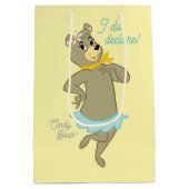 Cindy Bear Playful Pose Mittlere Geschenktüte (Rückseite)