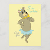 Cindy Bear Playful Pose Postkarte (Vorderseite)
