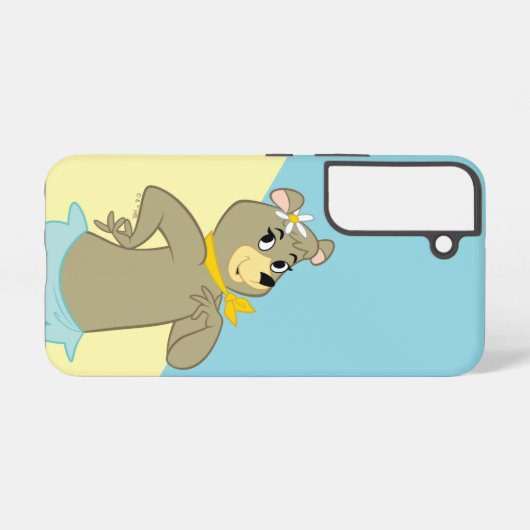 Cindy Bear Playful Pose Samsung Galaxy Hülle (Rückseite (Horizontal))