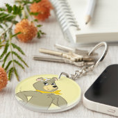 Cindy Bear Playful Pose Schlüsselanhänger (Vorderseite rechts)