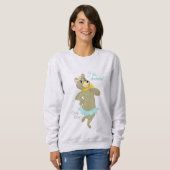 Cindy Bear Playful Pose Sweatshirt (Vorne ganz)