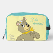 Cindy Bear Playful Pose Waschbeutel (Rückseite)