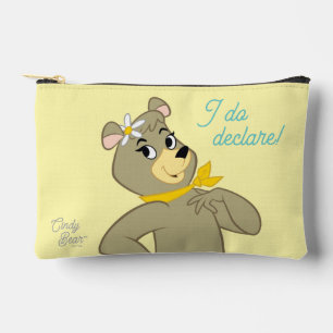 Cindy Bear Playful Pose Zubehörtasche