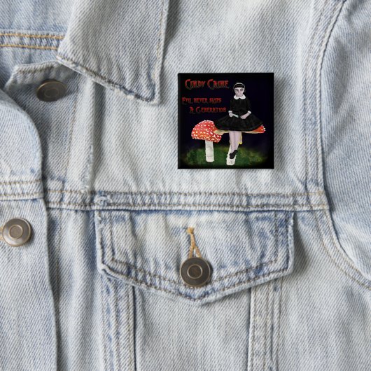 Cindy Caine Button (Beispiel)