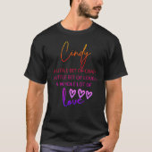 Cindy Colorful Liebe T-Shirt (Vorderseite)