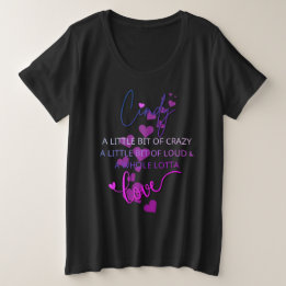 Cindy Lotta Liebe Große Größe T-Shirt