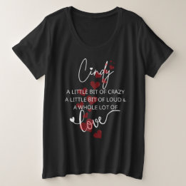 Cindy Lotta Liebe Große Größe T-Shirt