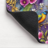 CINDY LOU ~ Birds Blume ~ Geburtstagsgrüße ~ Mousepad (Ecke)