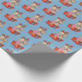 Cindy Lou Who and Max on a Present Geschenkpapier (Ecke)