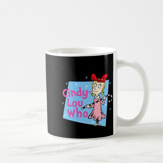 Cindy Lou Who Candy Cane Kaffeetasse (Rechts)