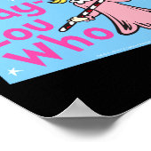 Cindy Lou Who Candy Cane Poster (Ecke)