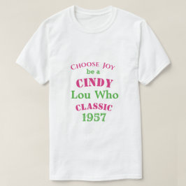 Cindy Lou Who Classic PG2 T - Shirt