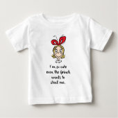 Cindy-Lou Who | Ich bin so Niedlich Baby T-shirt (Vorderseite)