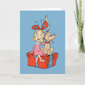 Cindy Lou Who und Max an einem Geschenk Karte (Vorderseite)
