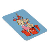 Cindy Lou Who und Max an einem Geschenk Magnet (Rechte Seite)