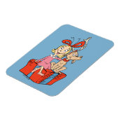 Cindy Lou Who und Max an einem Geschenk Magnet (Linke Seite)