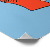 Cindy Lou Who und Max an einem Geschenk Poster (Ecke)