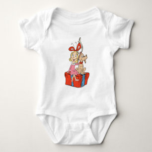 Cindy Lou Who und Max auf einem Geschenk Baby Strampler