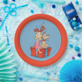 Cindy Lou Who und Max auf einem Geschenk Pappteller (Party)