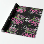 Cindy Lou Who Wrapping Paper Geschenkpapier (Ungerollt)
