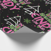 Cindy Lou Who Wrapping Paper Geschenkpapier (Ecke)