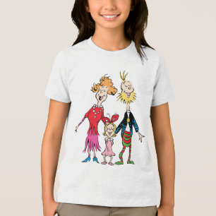 Cindy Lou Whos Familienporträt Tri-Blend Shirt