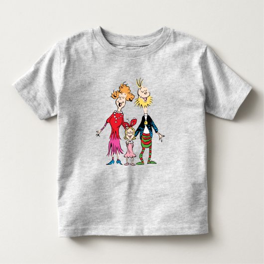 Cindy Lou Who's Family Portrait Kleinkind T-shirt (Vorderseite)