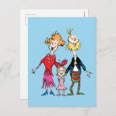 Cindy Lou Who's Family Portrait Postkarte (Vorne/Hinten)