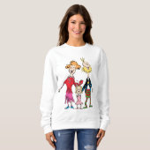 Cindy Lou Who's Family Portrait Sweatshirt (Vorne ganz)