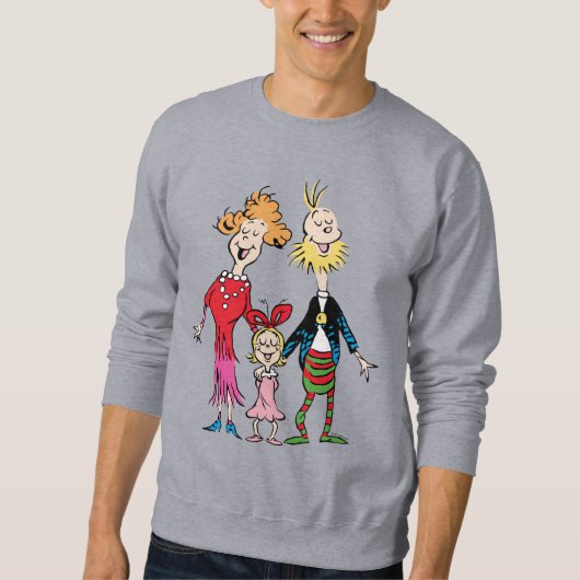Cindy Lou Who's Family Portrait Sweatshirt (Vorderseite)