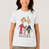 Cindy Lou Who's Family Portrait Tri-Blend Shirt (Vorderseite)