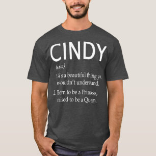 Cindy Name Gift 82 T-Shirt