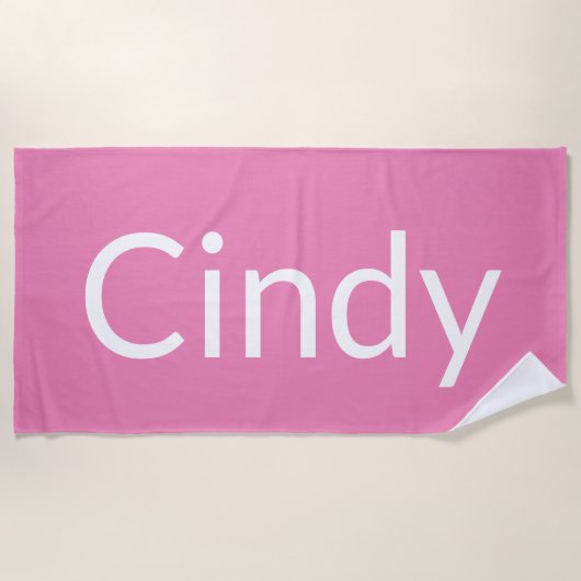 Cindy Strandtuch (Vorderseite)