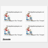 Cindy's Baking Angels Goodie Box Stickers! Rechteckiger Aufkleber (Blatt)