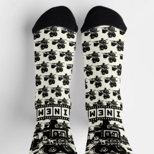 [CINEMA] Filmkamera-Muster-Socken Socken