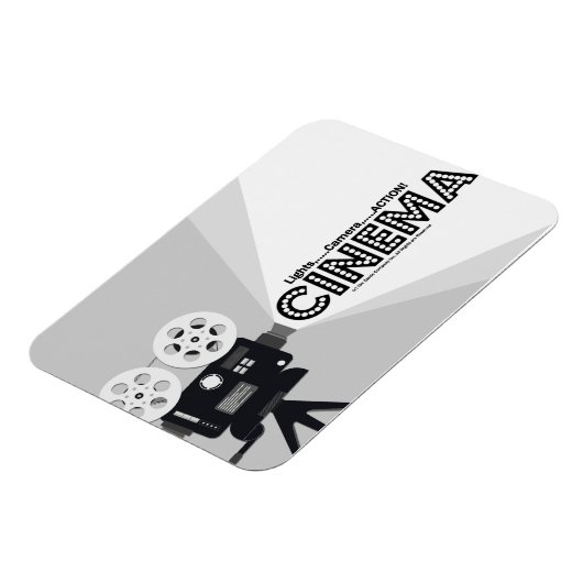 "CINEMA" Flexible Magnet (Linke Seite)