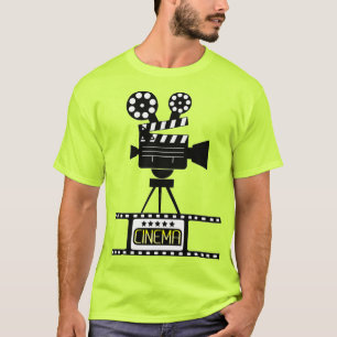 *CINEMA* Logo Grafik-T - Shirt