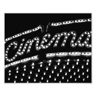 Cinema Marquee Fotograf Fotodruck