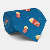Cinema Movie Party Thema Popcorn Krawatte (Gerollt)