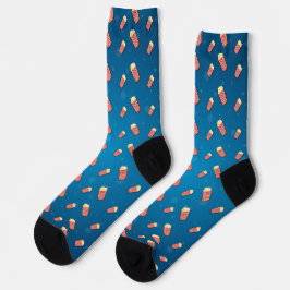 Cinema Movie Party Thema Popcorn Socken