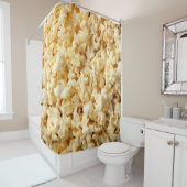 Cinema Popcorn Full Background. Duschvorhang (Beispiel)