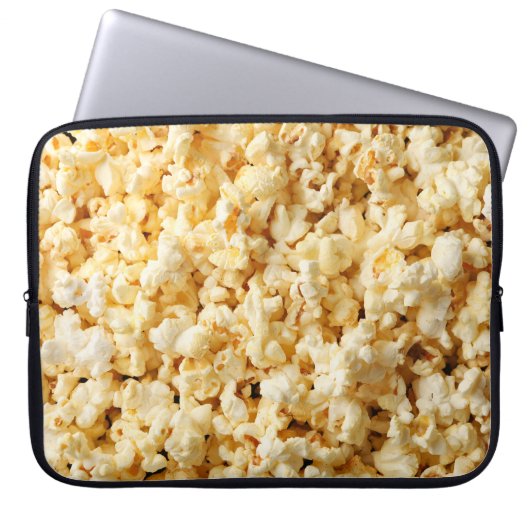 Cinema Popcorn Full Background. Laptopschutzhülle (Vorderseite)