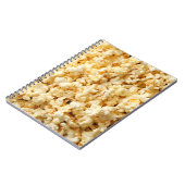 Cinema Popcorn Full Background. Notizblock (Linke Seite)