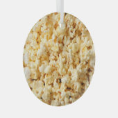 Cinema Popcorn Full Background. Ornament Aus Glas (Vorderseite Rechts)