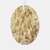 Cinema Popcorn Full Background. Ornament Aus Glas (Vorderseite links)